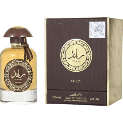 Lattafa Raed Oud unisex Eau De Parfum Spray 3.4 oz